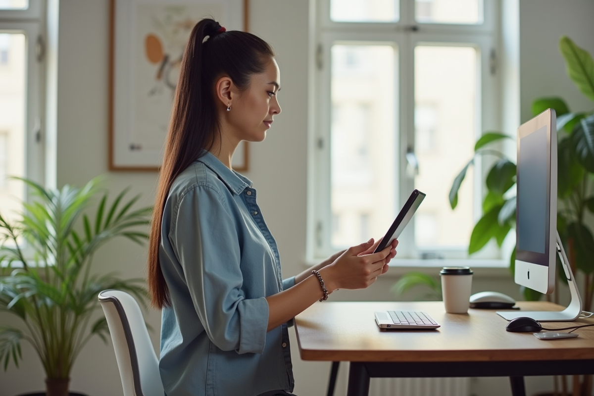 télétravail moderne